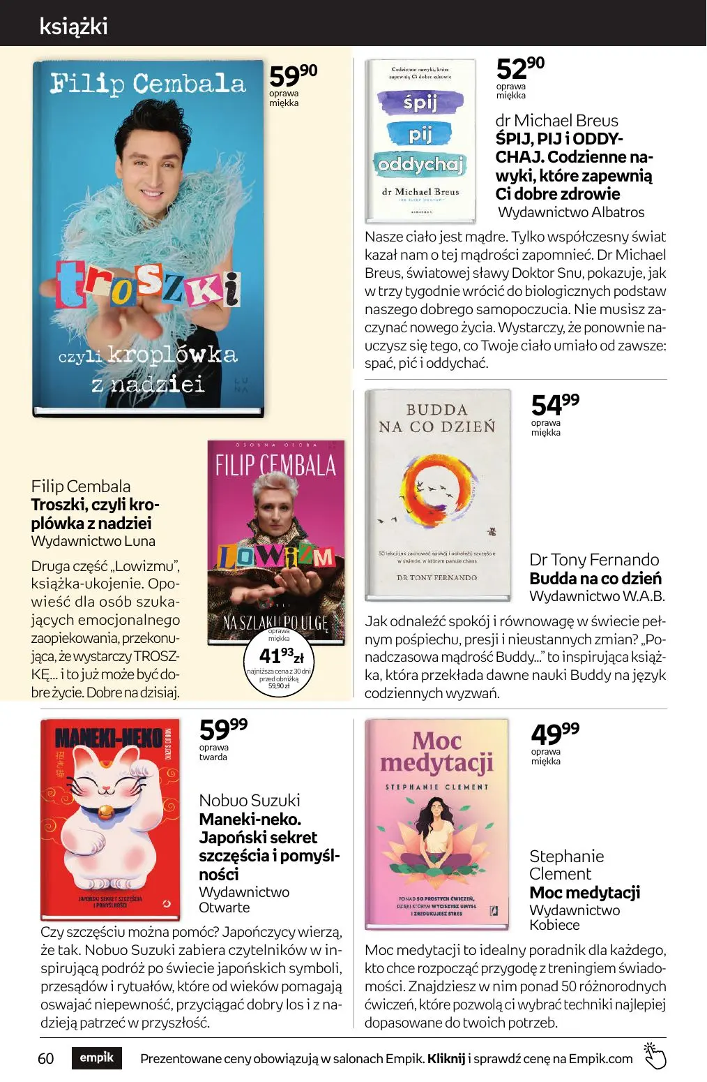 gazetka promocyjna Empik Tom kultury - Strona 60