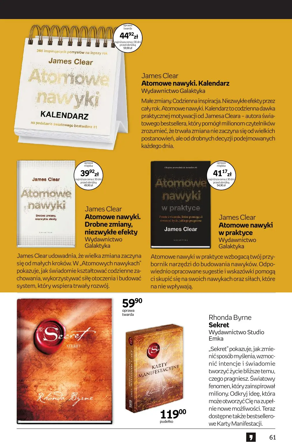 gazetka promocyjna Empik Tom kultury - Strona 61