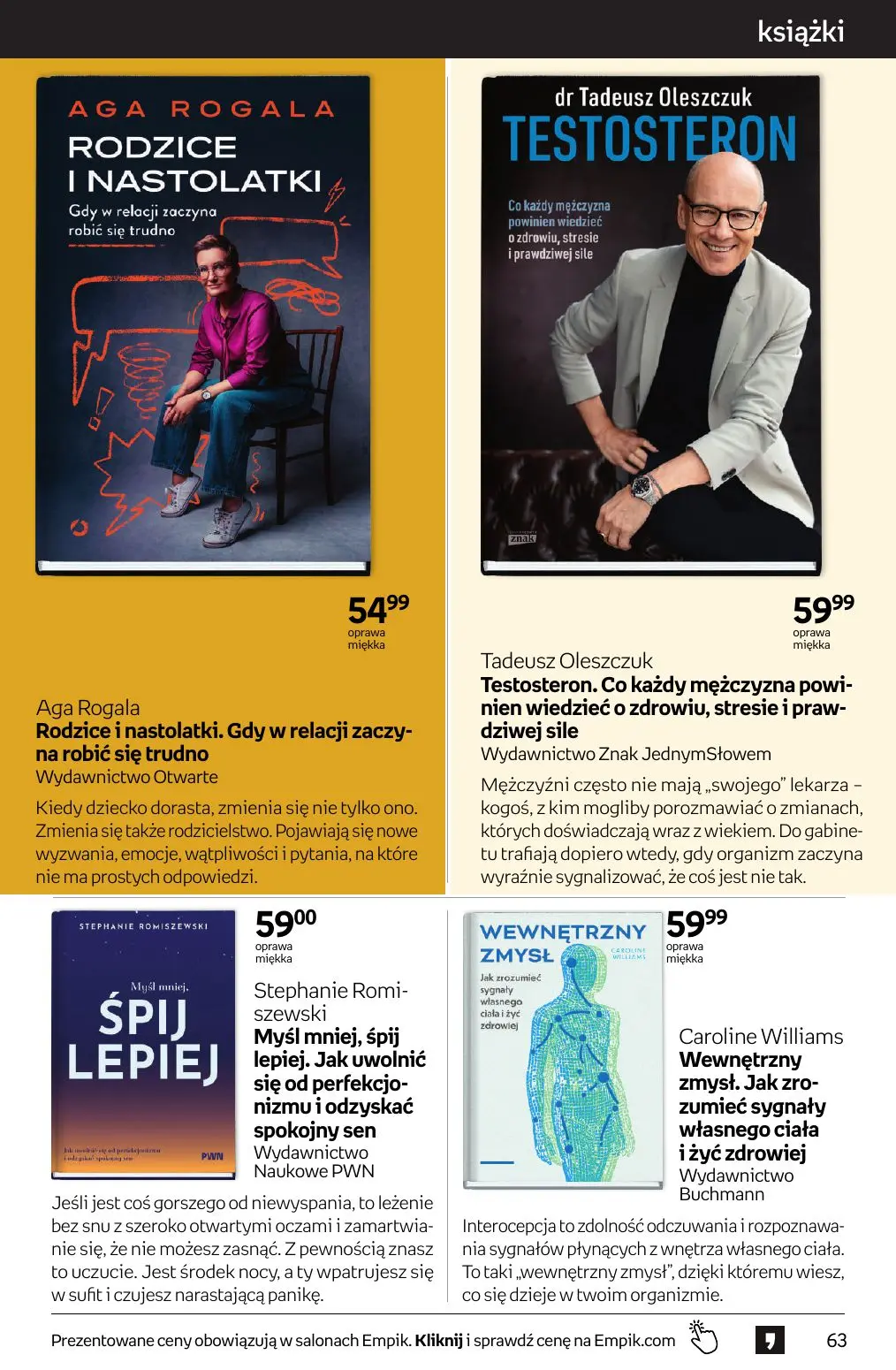 gazetka promocyjna Empik Tom kultury - Strona 63