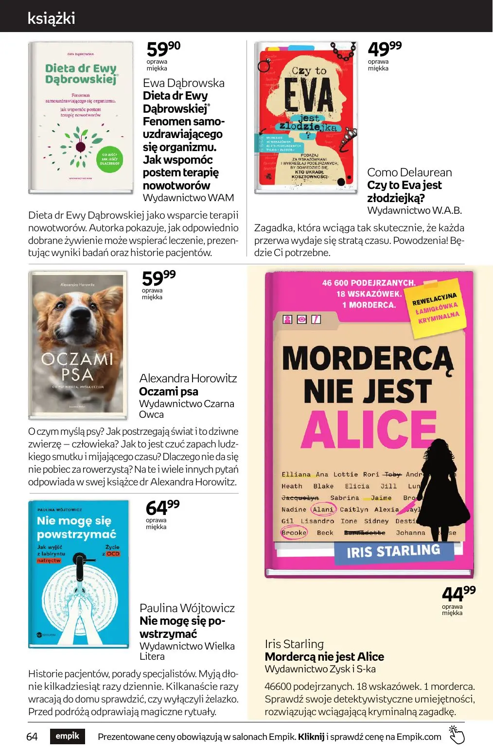 gazetka promocyjna Empik Tom kultury - Strona 64