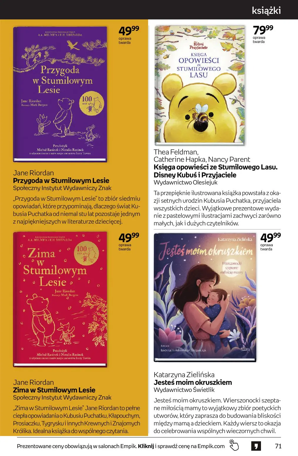 gazetka promocyjna Empik Tom kultury - Strona 71