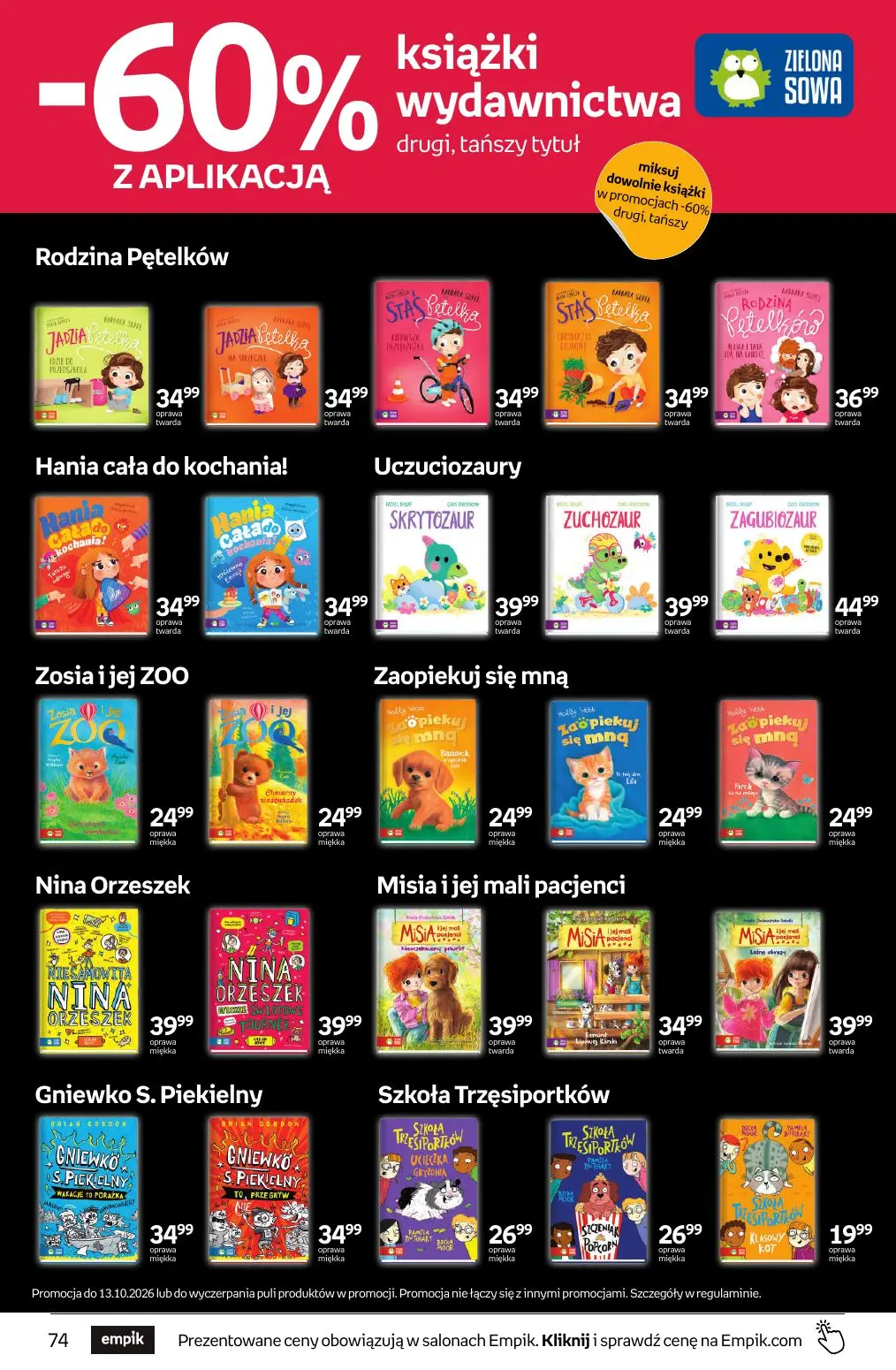 gazetka promocyjna Empik Tom kultury - Strona 74