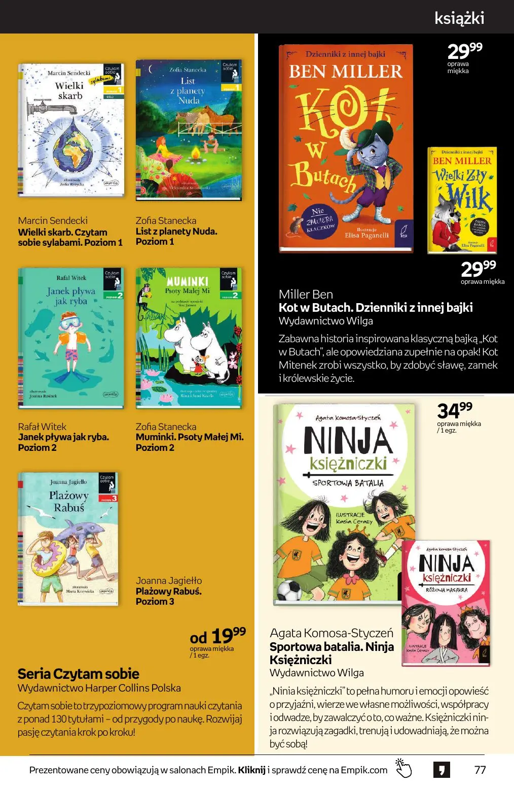 gazetka promocyjna Empik Tom kultury - Strona 77