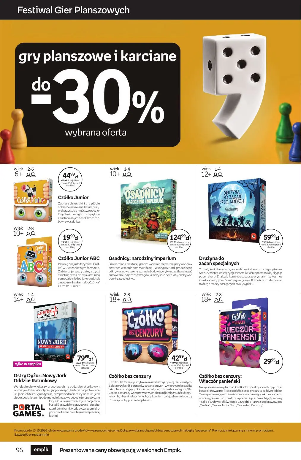 gazetka promocyjna Empik Tom kultury - Strona 96