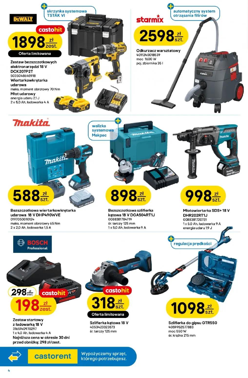 gazetka promocyjna castorama W teorii narzędzia - Strona 4