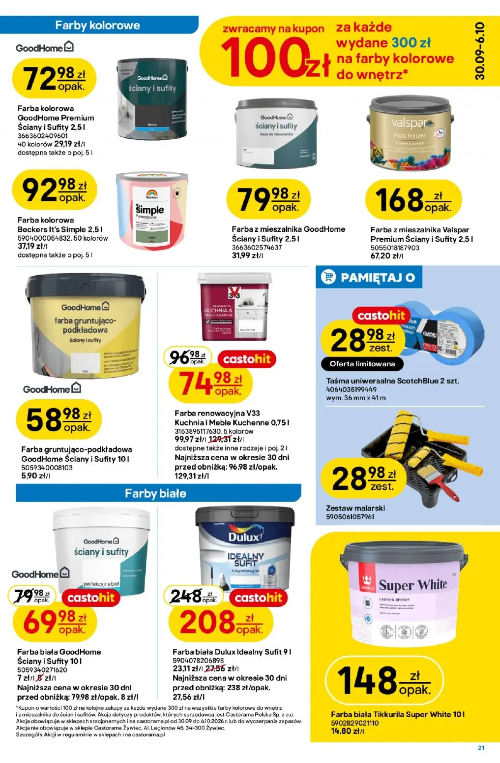 gazetka promocyjna castorama W teorii narzędzia - Strona 21
