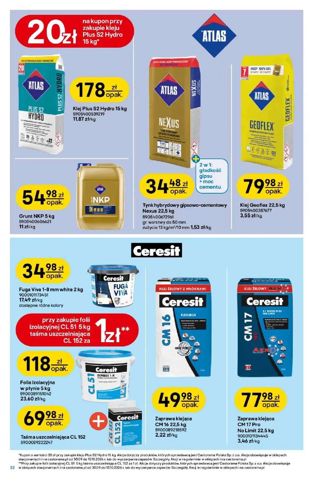 gazetka promocyjna castorama W teorii narzędzia - Strona 32