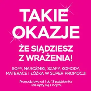 Gazetka promocyjna abra meble, ważna od 2026-10-01 do 2026-10-13.