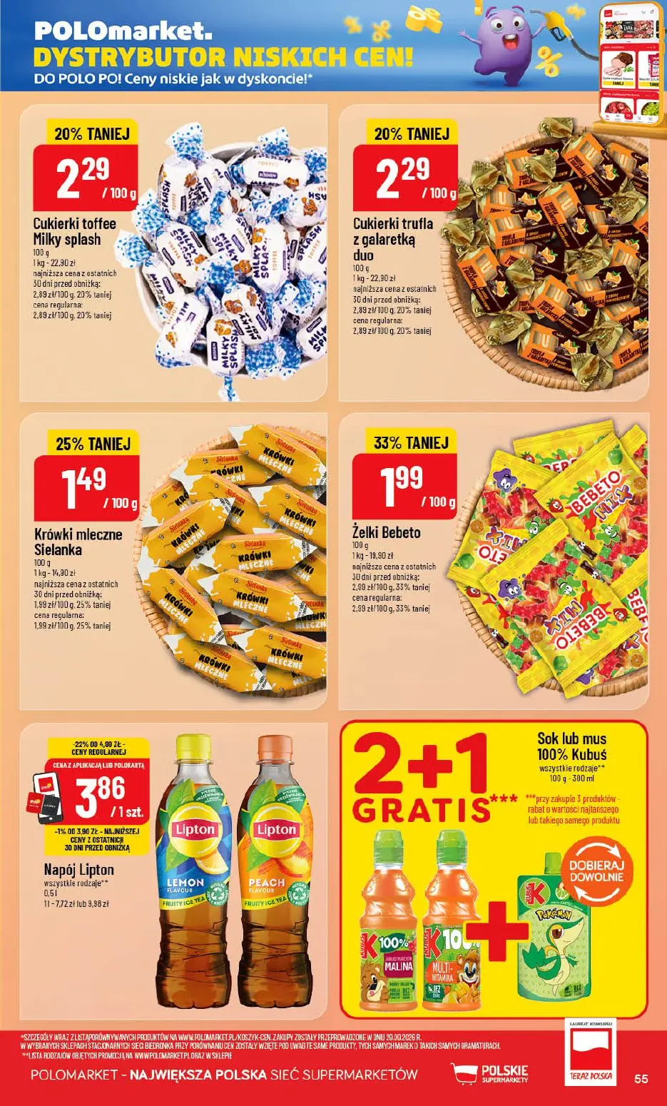 gazetka promocyjna POLOmarket Dystrybutor niskich cen ⛽ - Strona 55