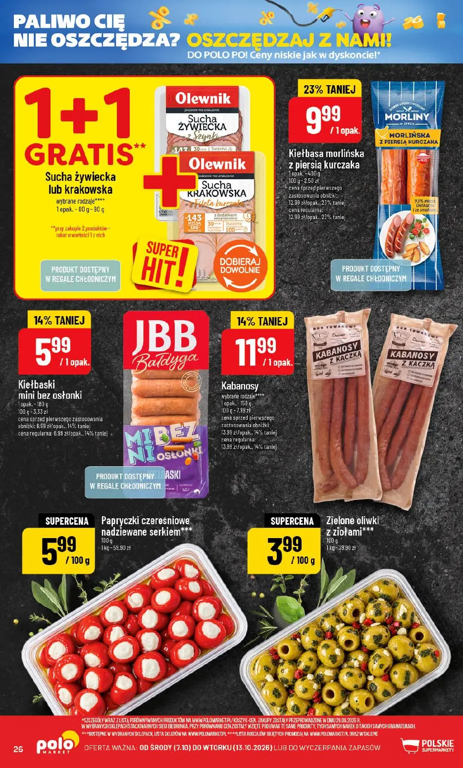 gazetka promocyjna POLOmarket Pomorskie, zachodniopomorskie, kujawsko-pomorskie - Strona 26