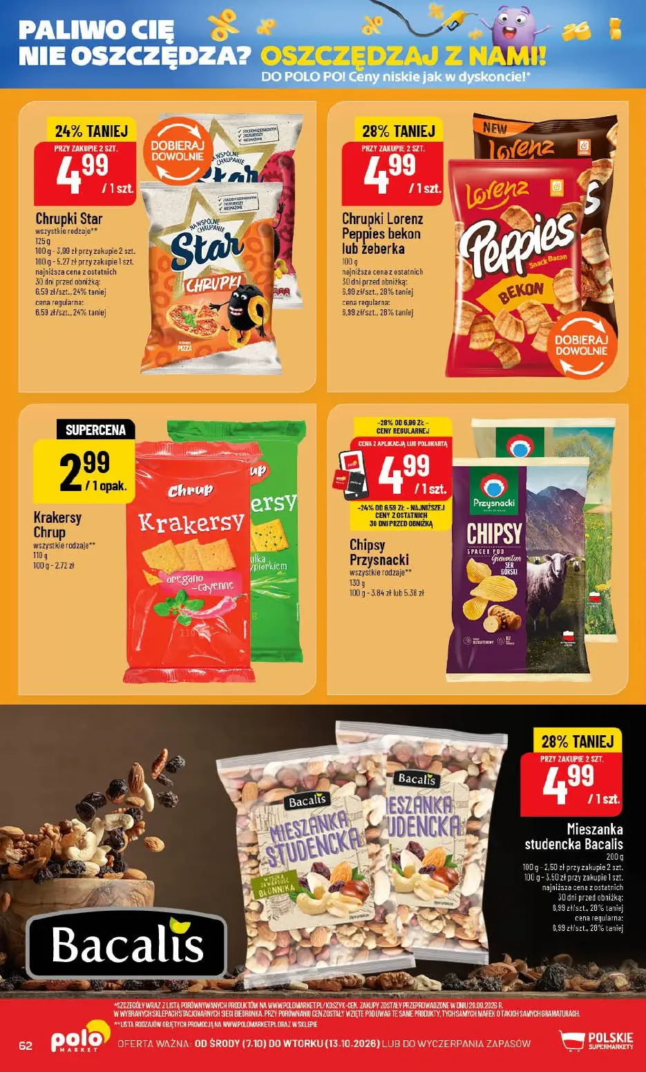 gazetka promocyjna POLOmarket Pomorskie, zachodniopomorskie, kujawsko-pomorskie - Strona 62