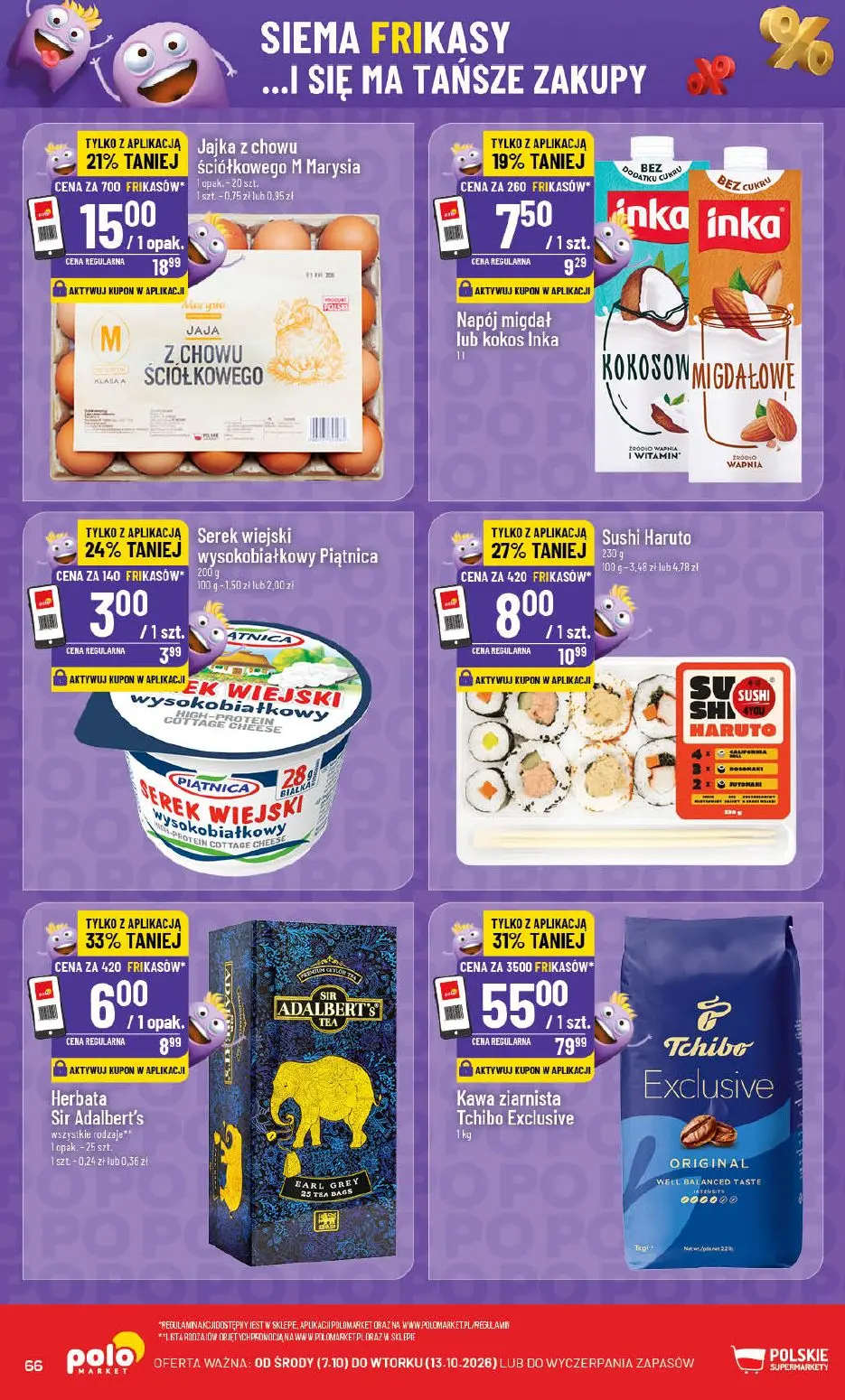 gazetka promocyjna POLOmarket Pomorskie, zachodniopomorskie, kujawsko-pomorskie - Strona 66