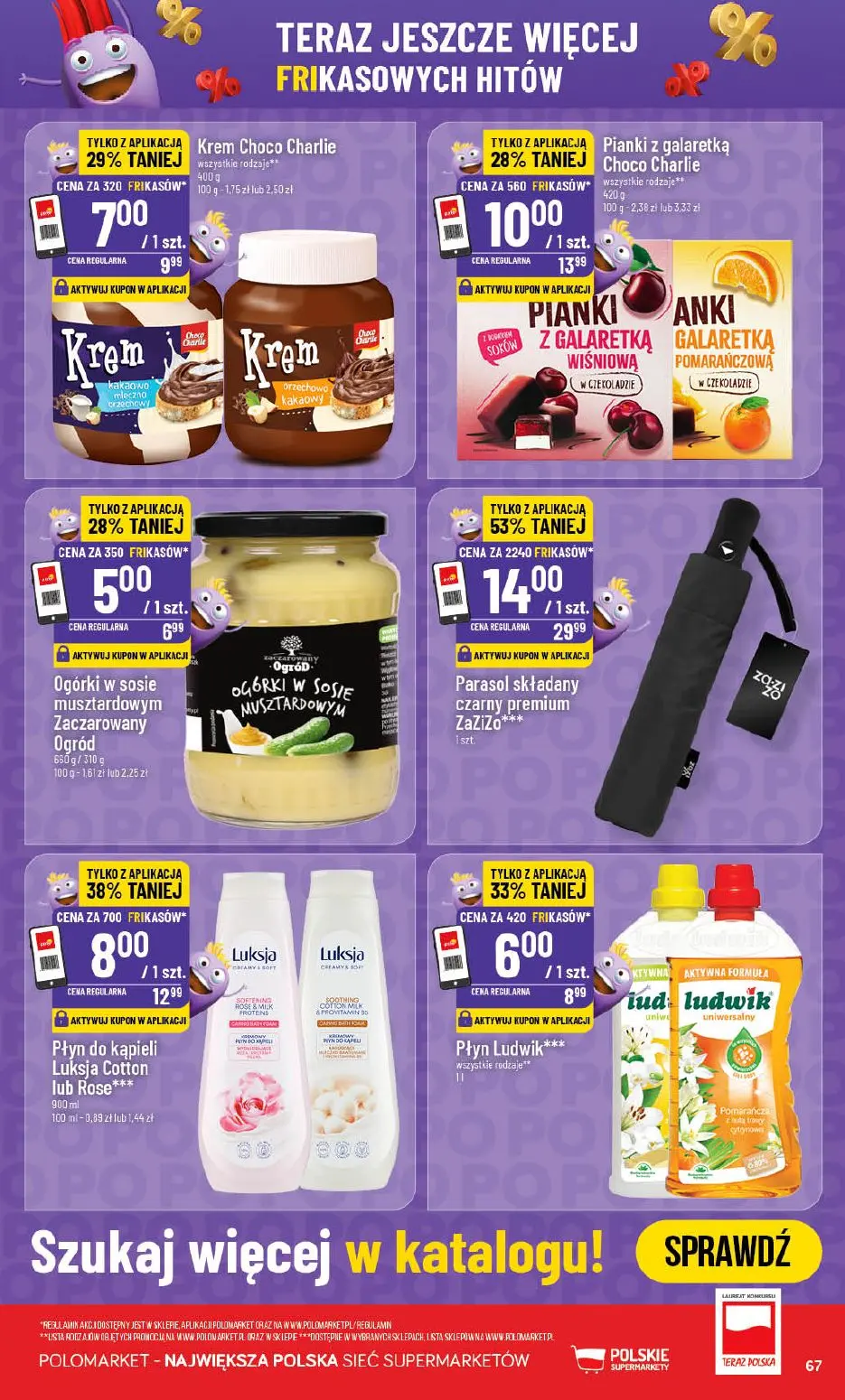 gazetka promocyjna POLOmarket Pomorskie, zachodniopomorskie, kujawsko-pomorskie - Strona 67