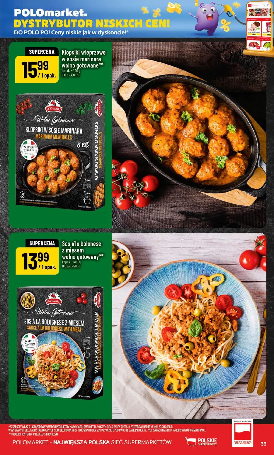 gazetka promocyjna POLOmarket Pomorskie, kujawsko-pomorskie - Strona 33