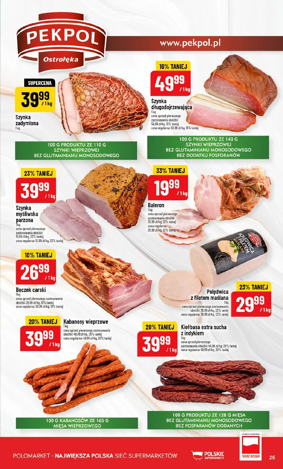 gazetka promocyjna POLOmarket Śląskie, opolskie, dolnośląskie - Strona 25