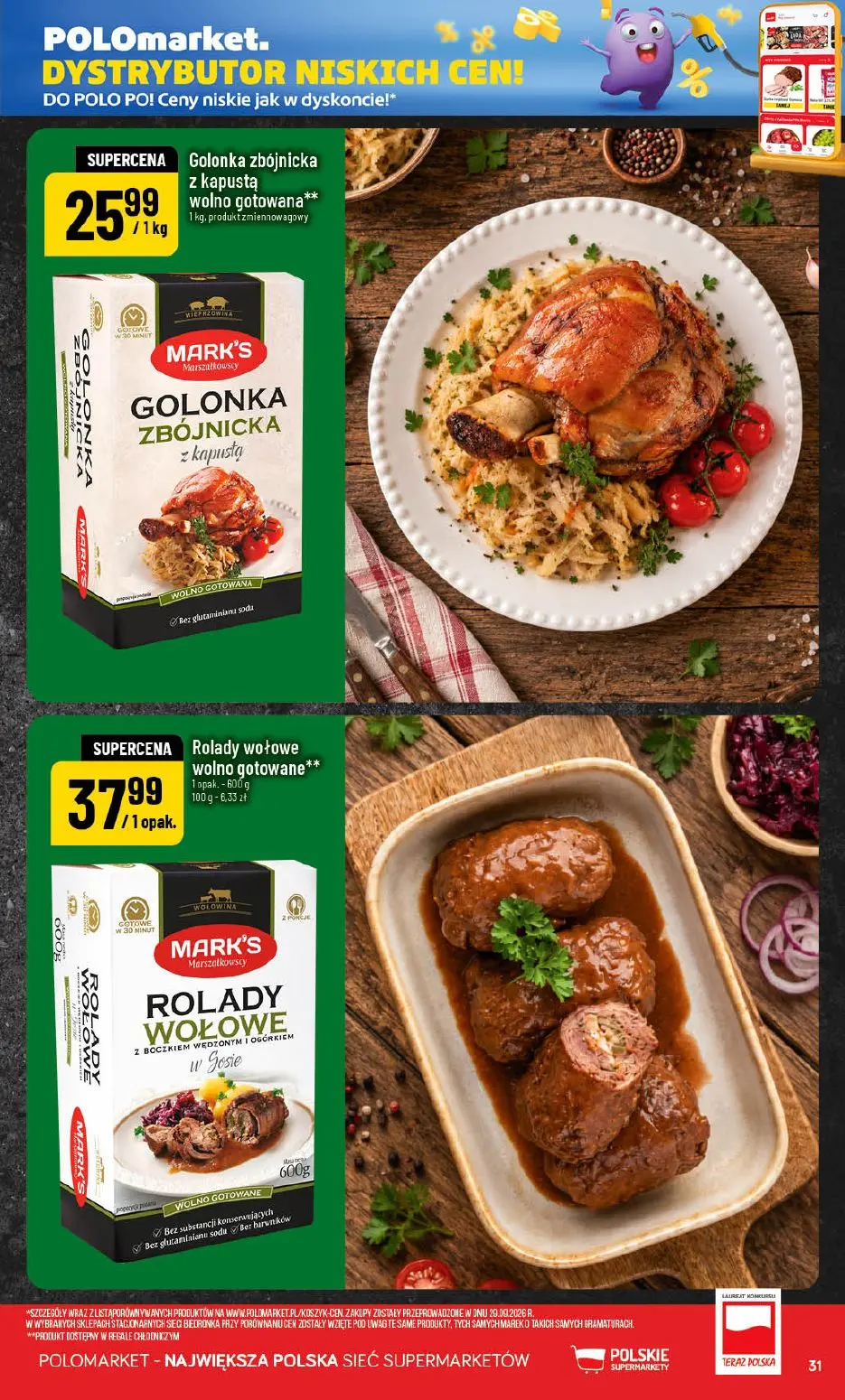 gazetka promocyjna POLOmarket Śląskie, opolskie, dolnośląskie - Strona 31
