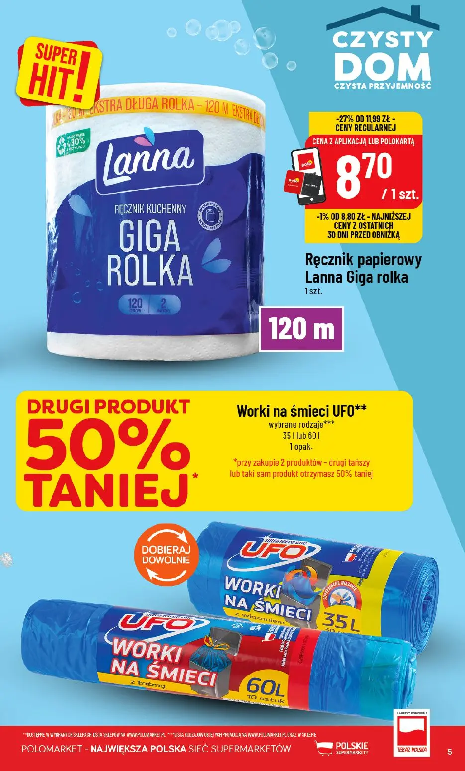 gazetka promocyjna POLOmarket Czysty dom ✨🧹 - Strona 5