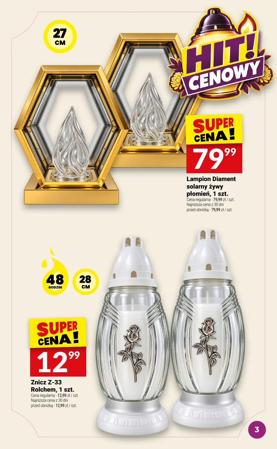 gazetka promocyjna Twój Market Katalog zniczy 🕯️ - Strona 3