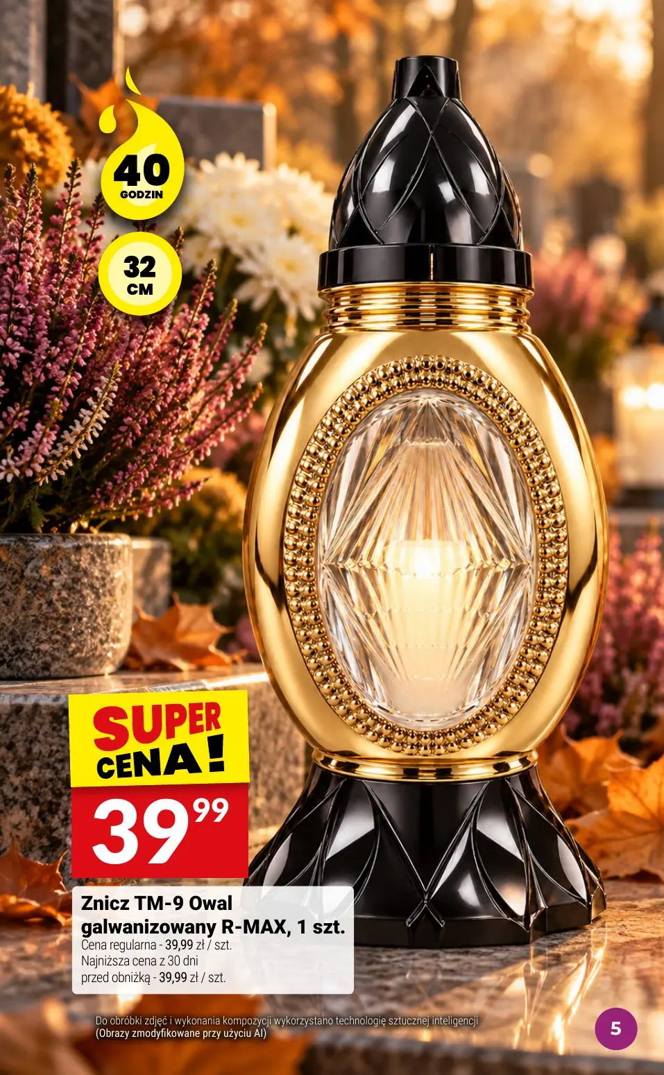 gazetka promocyjna Twój Market Katalog zniczy 🕯️ - Strona 5