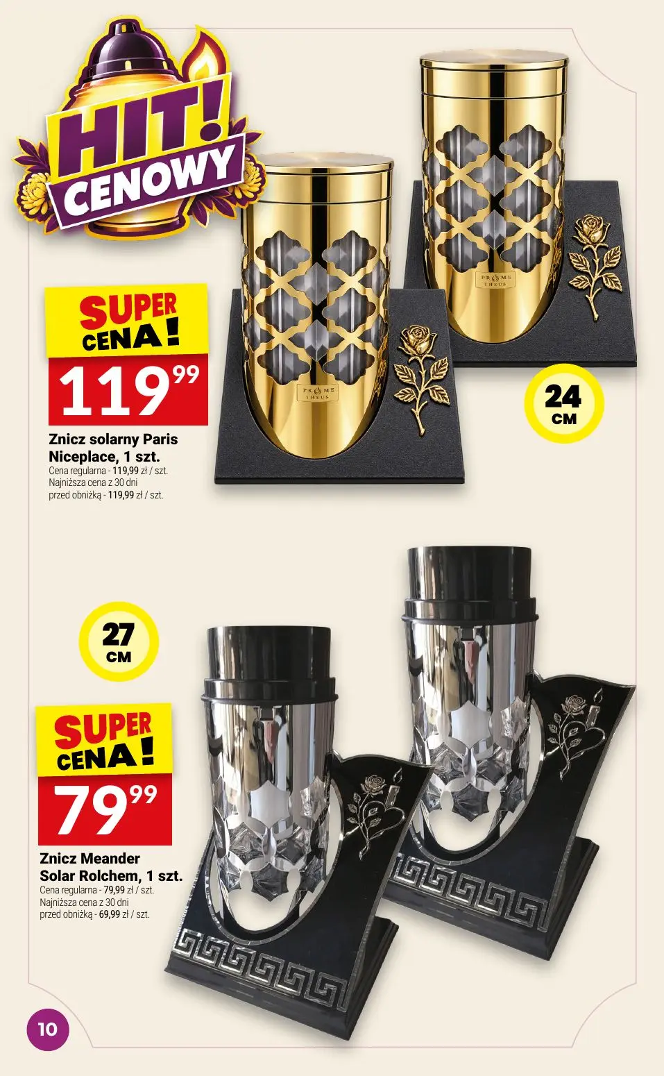 gazetka promocyjna Twój Market Katalog zniczy 🕯️ - Strona 10