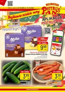 Gazetka promocyjna Delikatesy Piotruś Pan, ważna od 2026-10-08 do 2026-10-13.