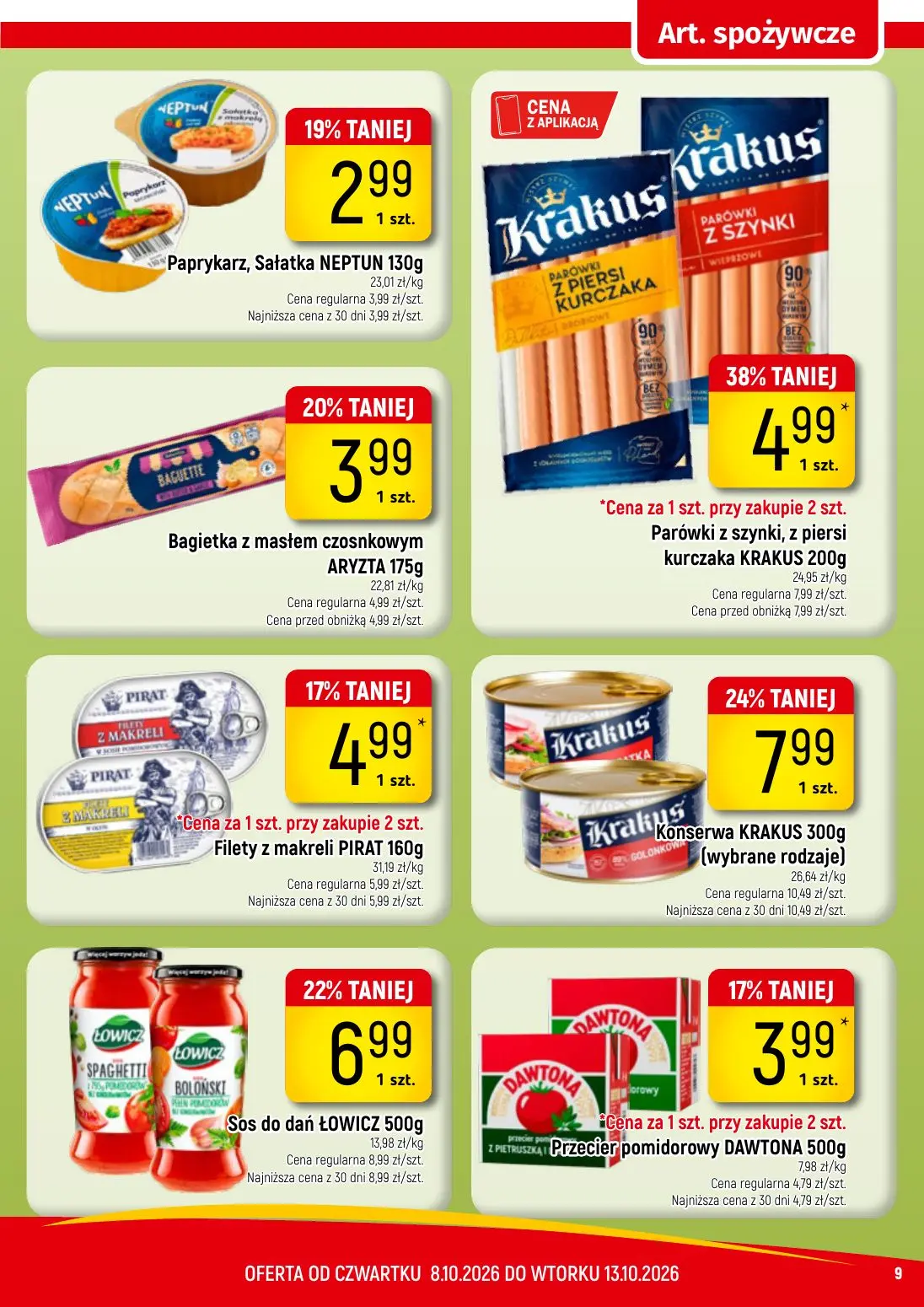 gazetka promocyjna Delikatesy Piotruś Pan Bajkowe niskie ceny - Strona 9