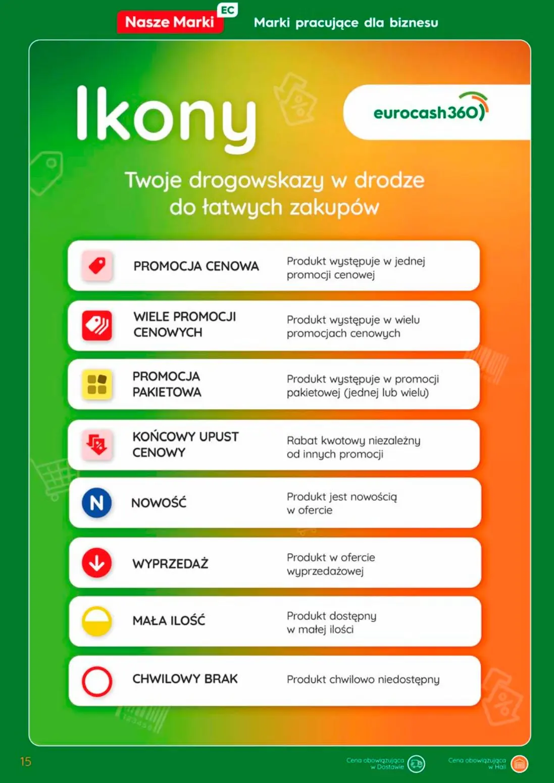 gazetka promocyjna Eurocash Katalog spożywczy - Strona 15