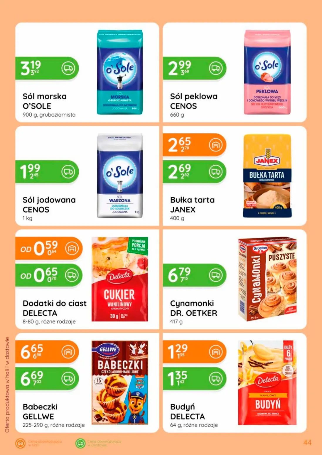 gazetka promocyjna Eurocash Katalog spożywczy - Strona 44