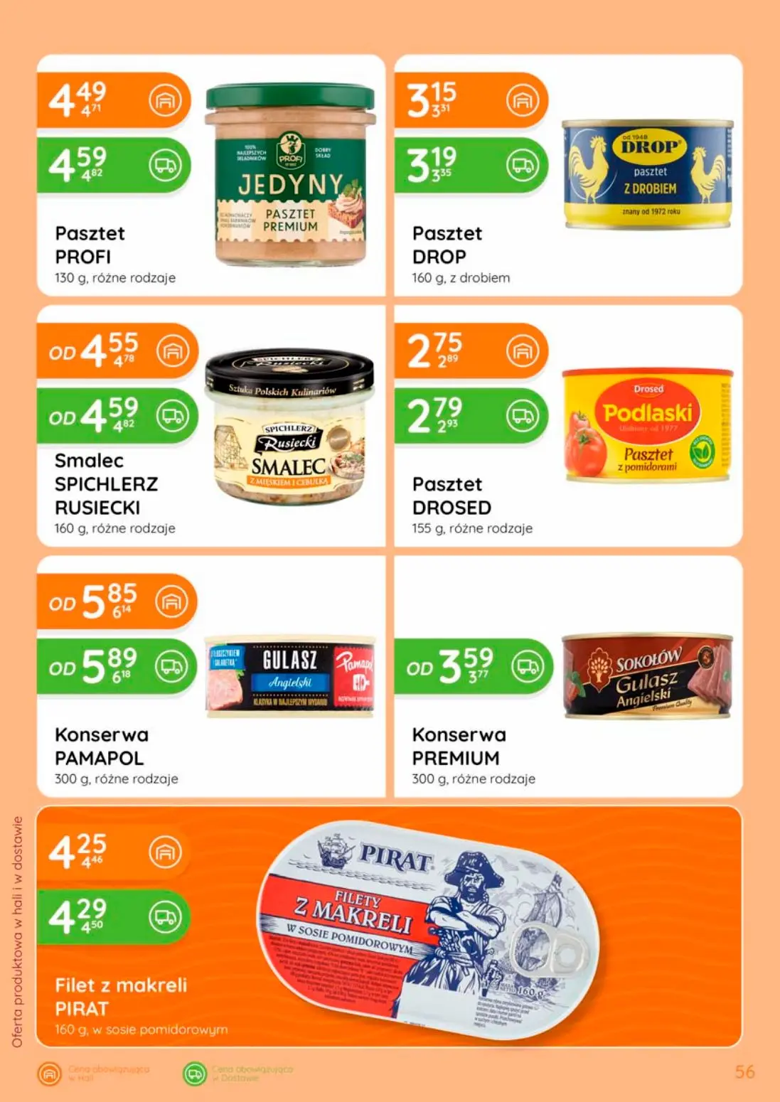 gazetka promocyjna Eurocash Katalog spożywczy - Strona 56