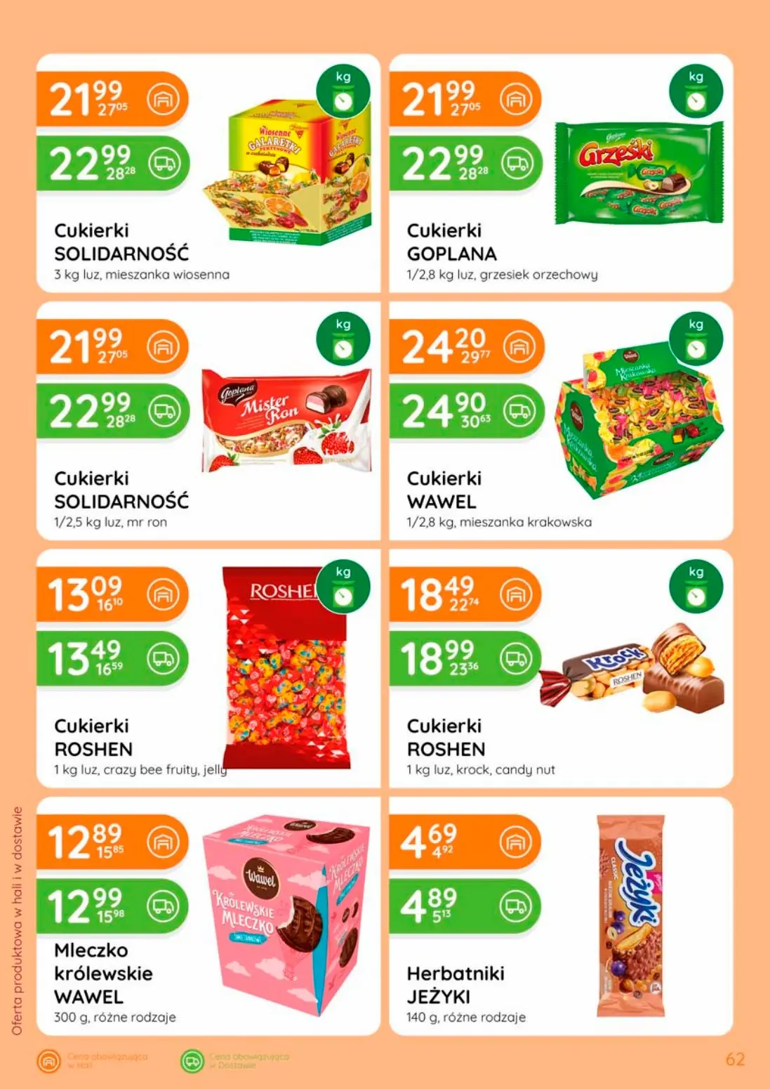gazetka promocyjna Eurocash Katalog spożywczy - Strona 62