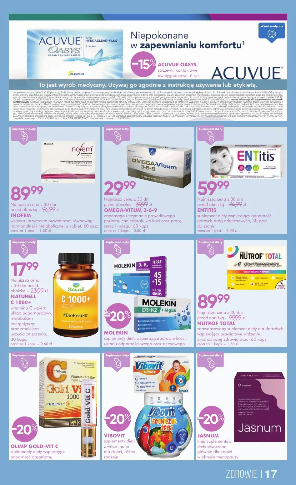 gazetka promocyjna SUPER-PHARM Projekt odnowa - Strona 17