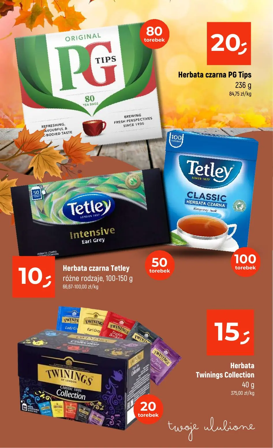 gazetka promocyjna Dealz Katalog kaw i herbat - Strona 23