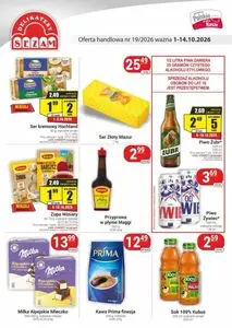Gazetka promocyjna Delikatesy Sezam, ważna od 2026-10-01 do 2026-10-14.
