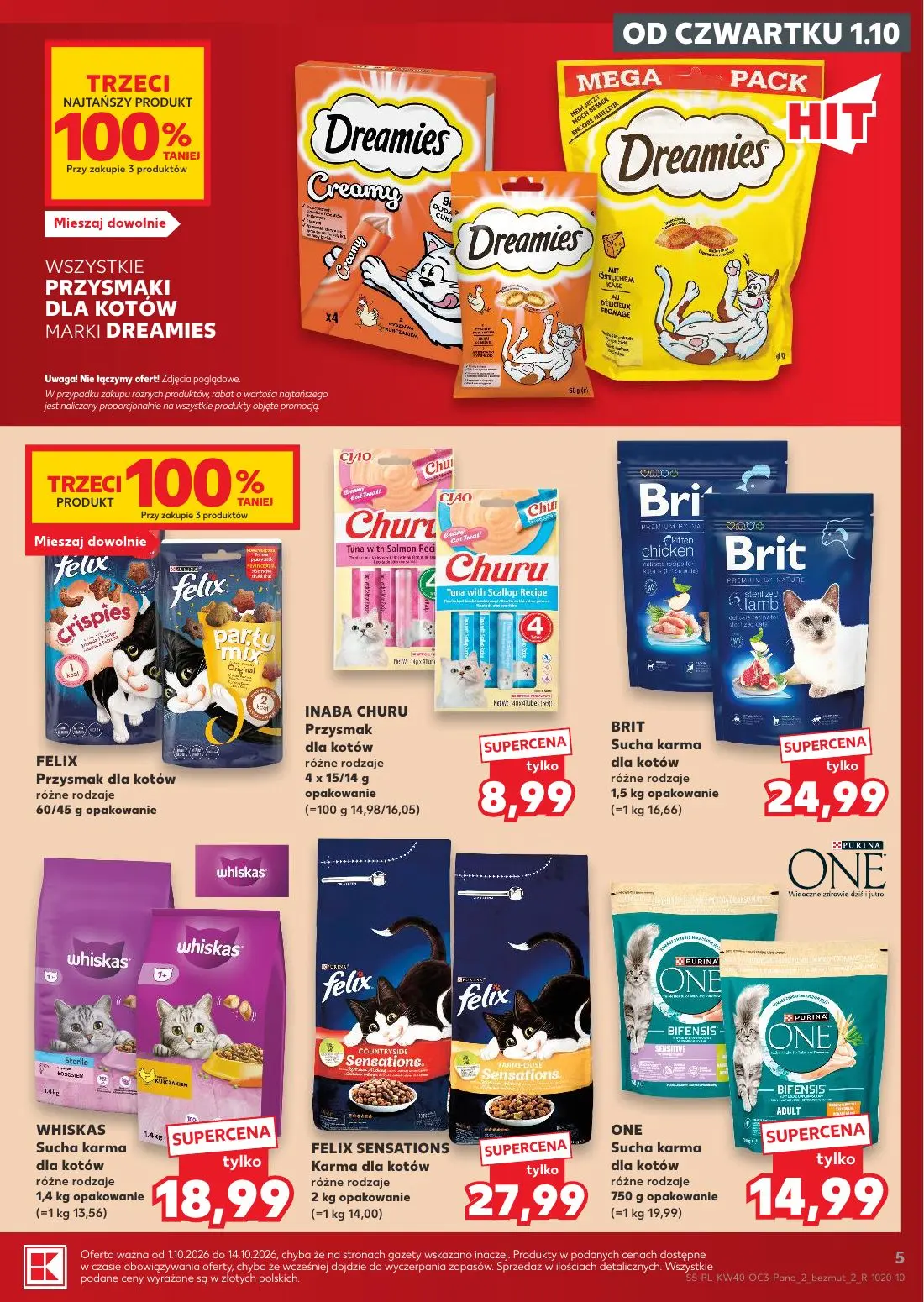 gazetka promocyjna Kaufland Okazje że Hau i Miau! - Strona 5