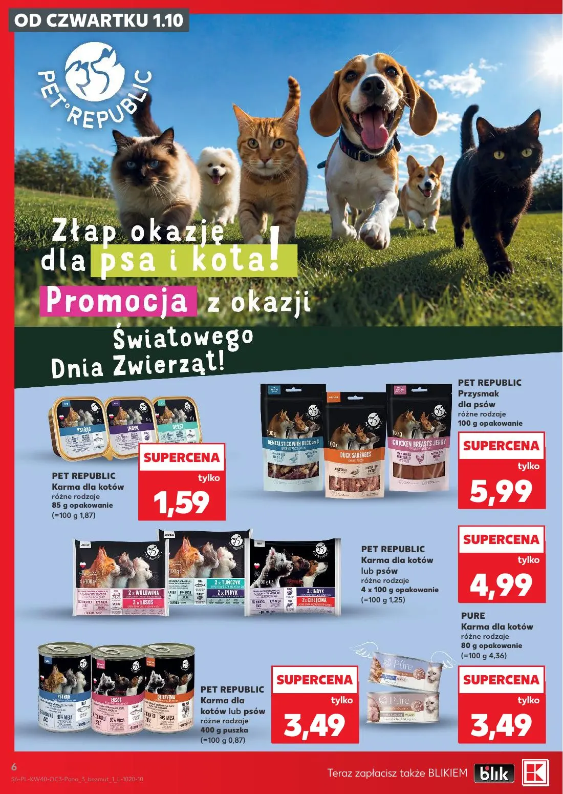 gazetka promocyjna Kaufland Okazje że Hau i Miau! - Strona 6