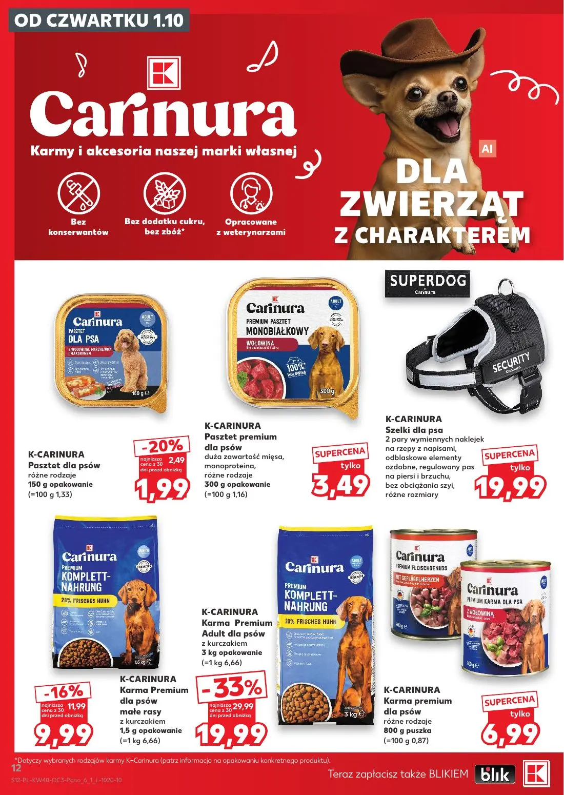 gazetka promocyjna Kaufland Okazje że Hau i Miau! - Strona 12