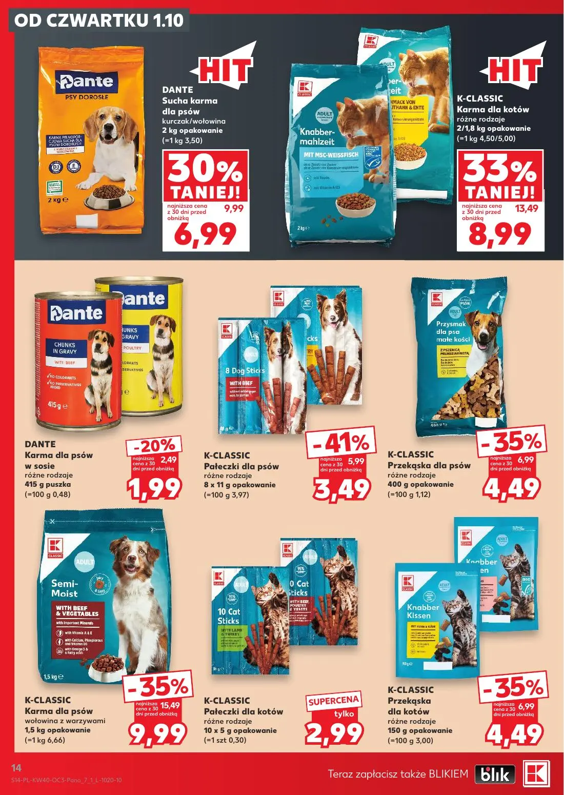 gazetka promocyjna Kaufland Okazje że Hau i Miau! - Strona 14