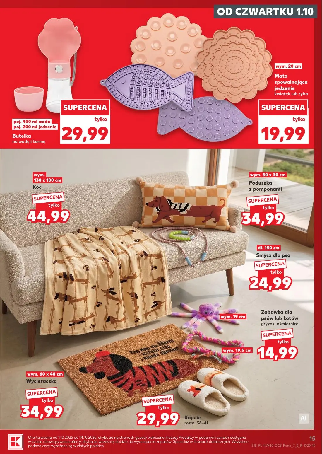 gazetka promocyjna Kaufland Okazje że Hau i Miau! - Strona 15