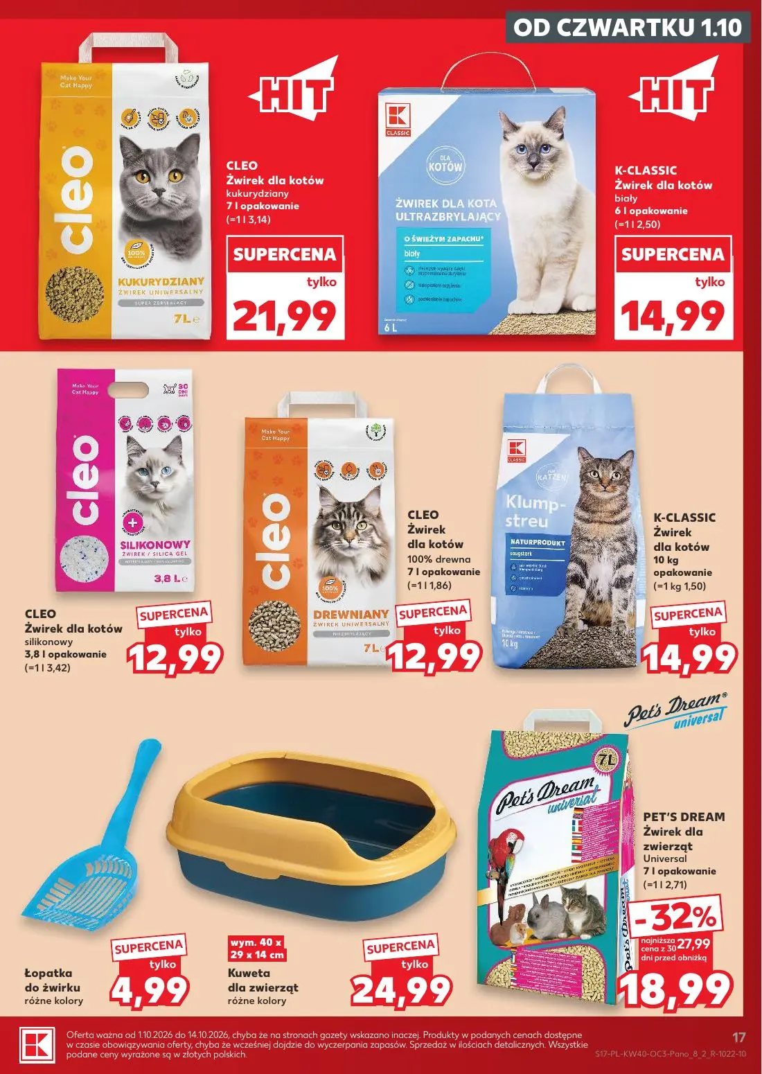 gazetka promocyjna Kaufland Okazje że Hau i Miau! - Strona 17