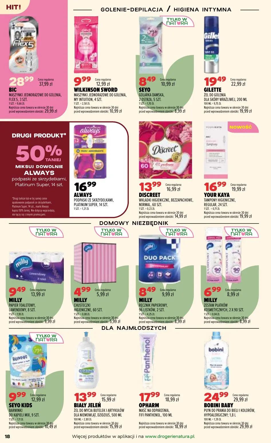 gazetka promocyjna Natura Celebruj z nami - Strona 18