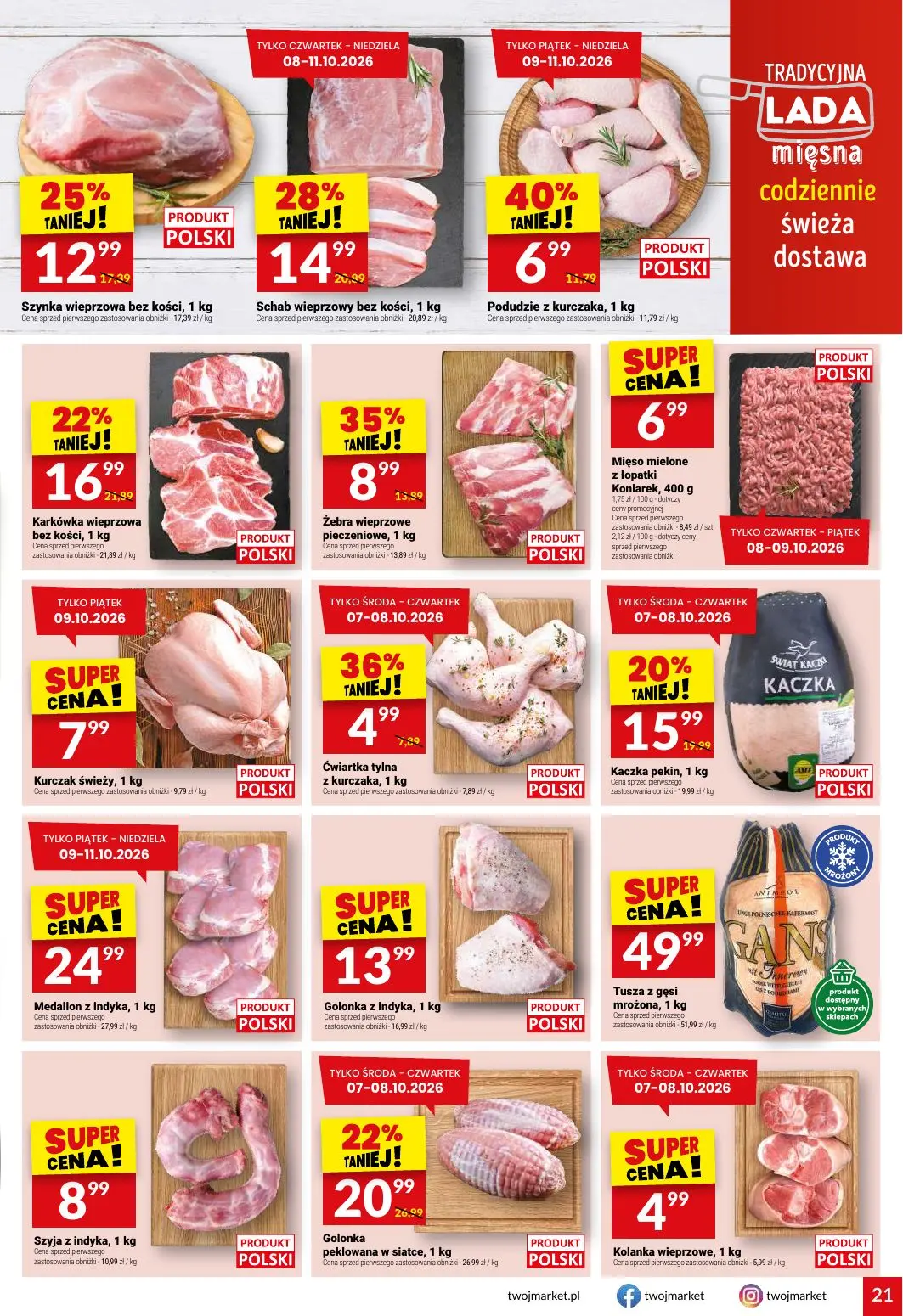 gazetka promocyjna Twój Market  - Strona 21