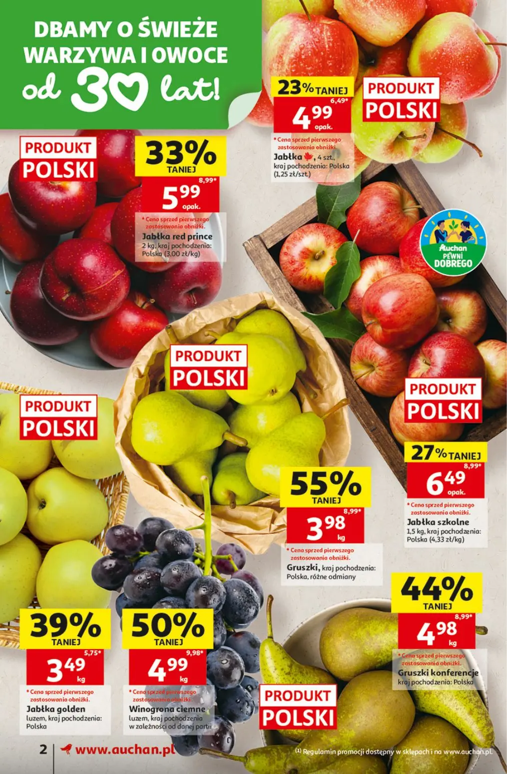gazetka promocyjna Auchan Supermarket Orły oszczędzania - Strona 2