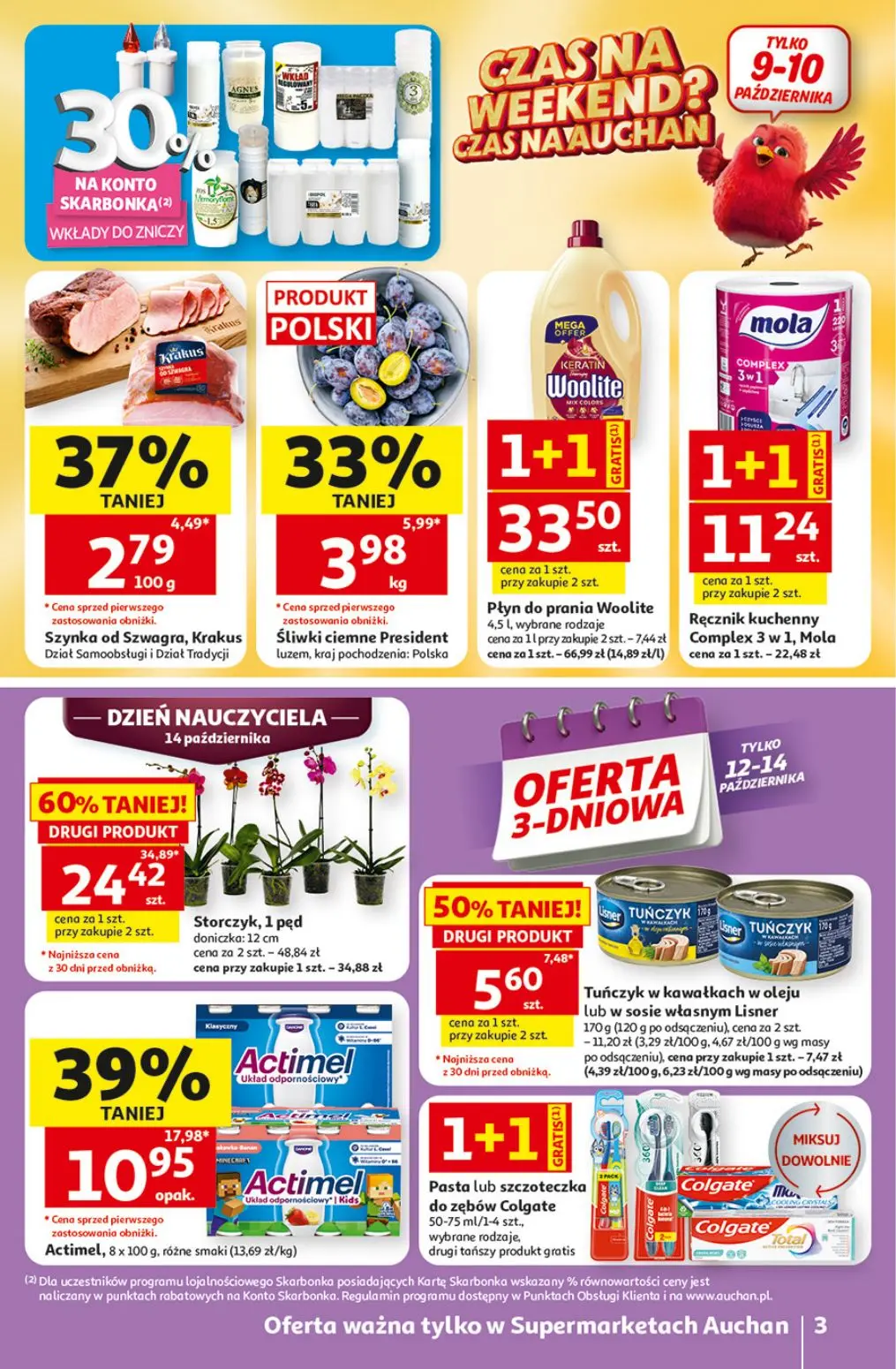 gazetka promocyjna Auchan Supermarket Orły oszczędzania - Strona 3