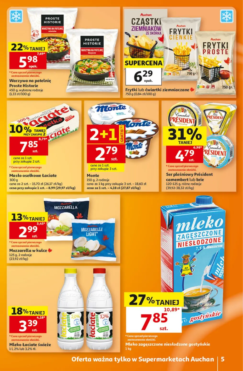 gazetka promocyjna Auchan Supermarket Orły oszczędzania - Strona 5