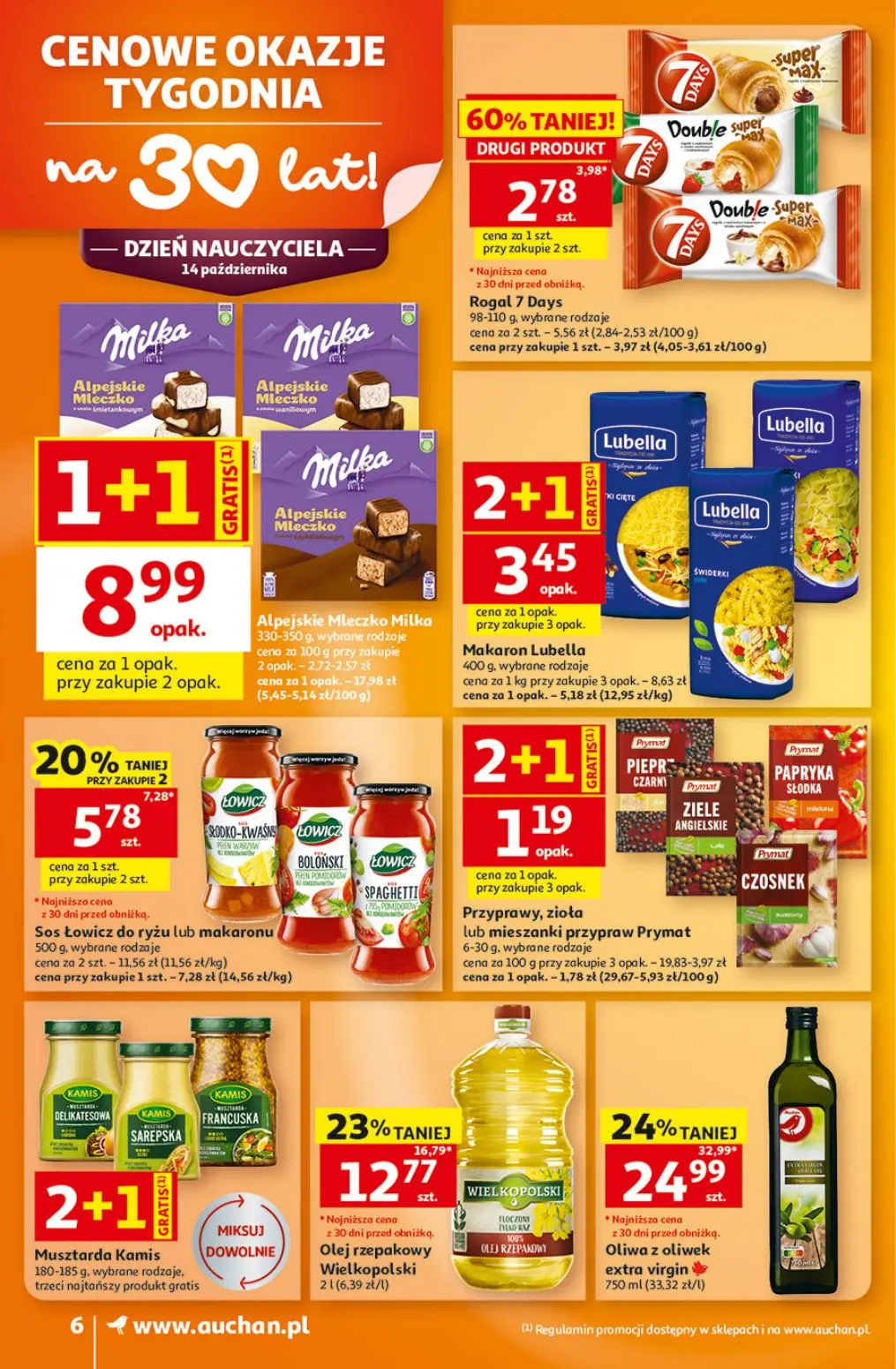 gazetka promocyjna Auchan Supermarket Orły oszczędzania - Strona 6