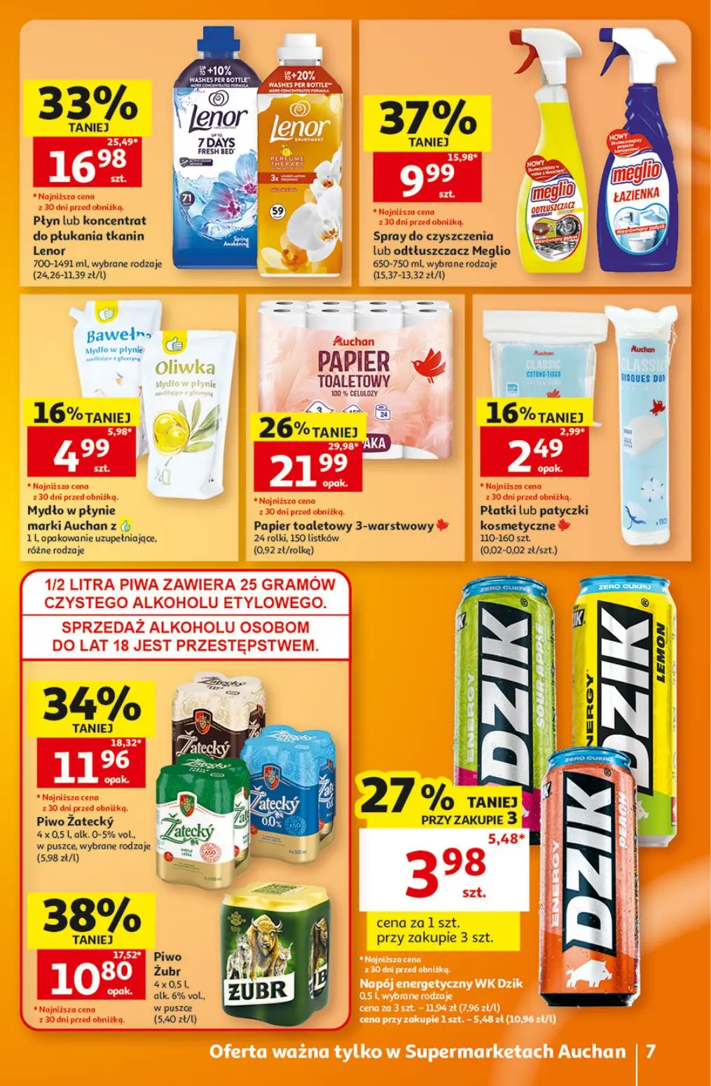 gazetka promocyjna Auchan Supermarket Orły oszczędzania - Strona 7