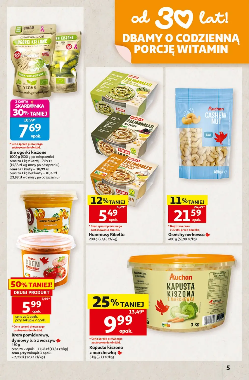 gazetka promocyjna Auchan Hipermarket - Strona 5