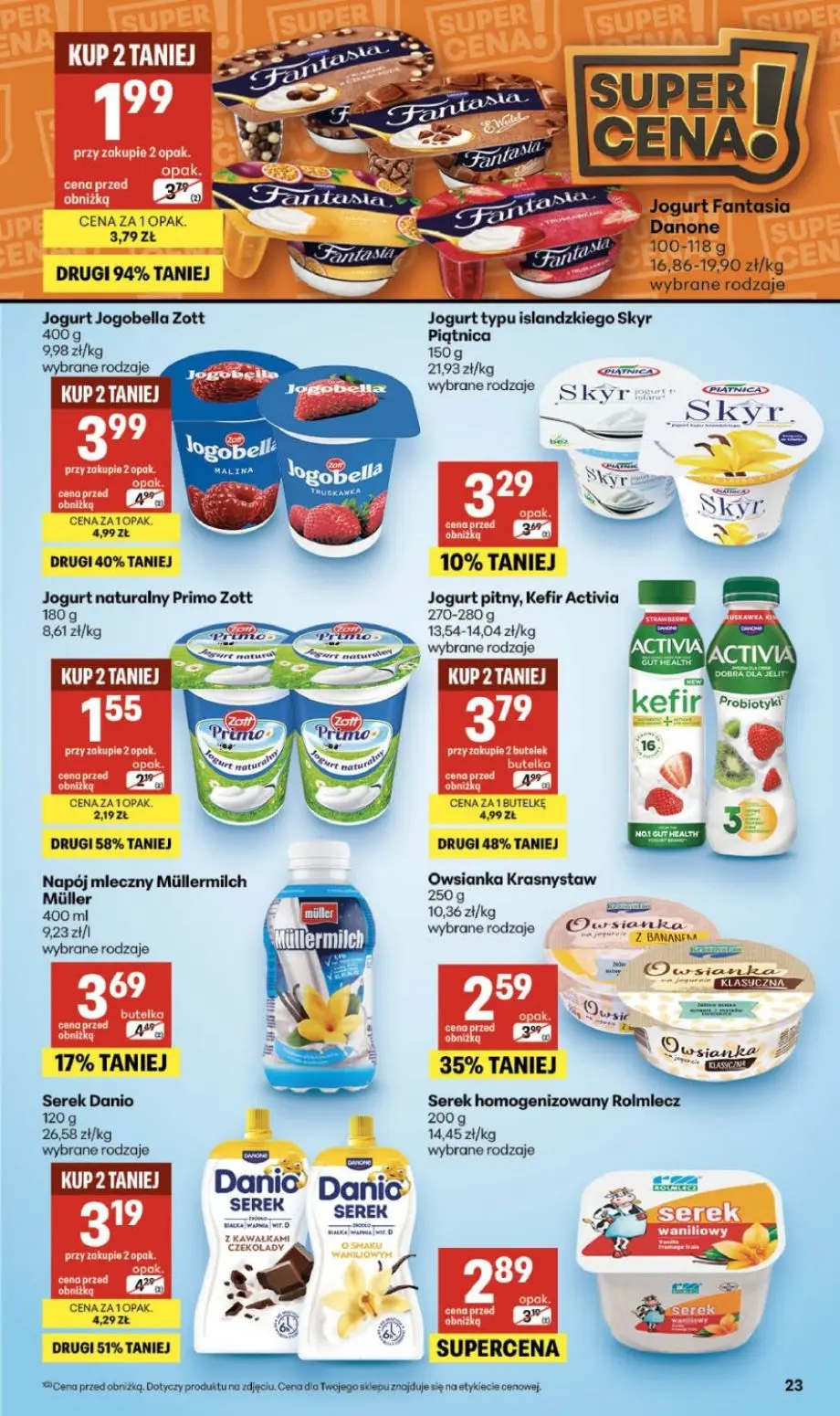 gazetka promocyjna Delikatesy Centrum  - Strona 23