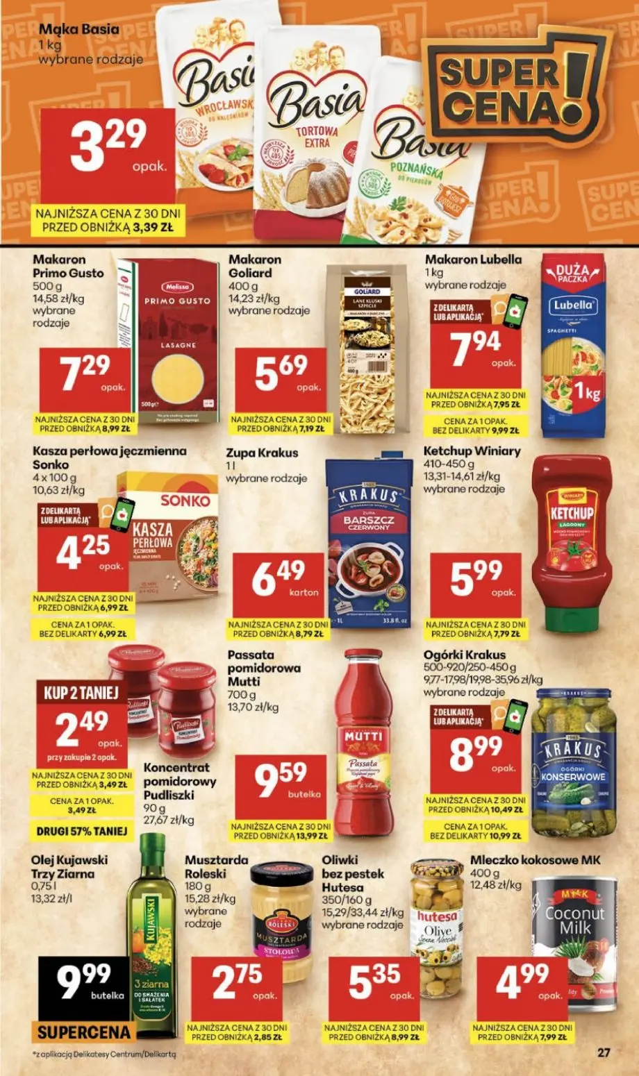 gazetka promocyjna Delikatesy Centrum  - Strona 27