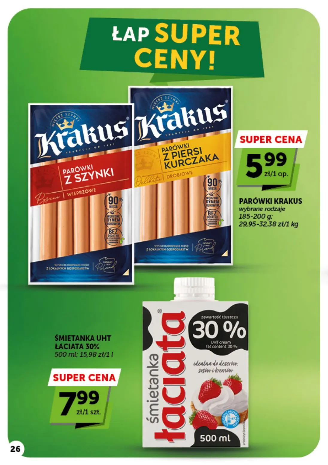 gazetka promocyjna groszek Supermarket - Strona 26